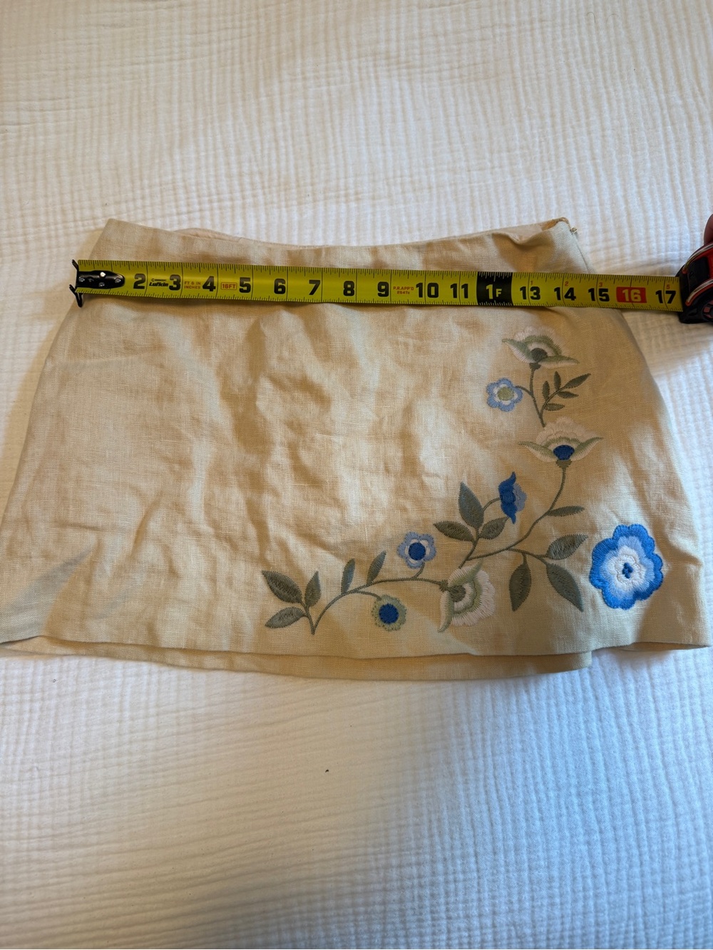 Reformation - Linen Embroidered Skirt Set - 2/4 - Picture 7 of 12